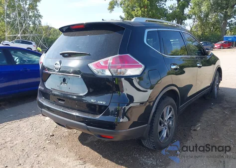 2016 Nissan Rogue Sl from USA, damaged, VIN 5N1AT2MV3GC813723